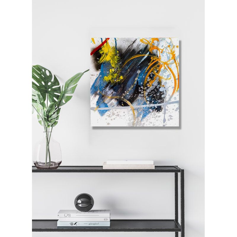 Hematite - Artist Enhanced Canvas Print, 30" H x 30" W x 1.5" D, Wrapped Canvas