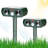 Solar Powered Integrated LED Flood Light