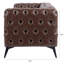 Traditionnel, 82,29 po de largeur, accoudoir carré, support confortable en fer à 3 places, 32,7 po de profondeur-1532266973