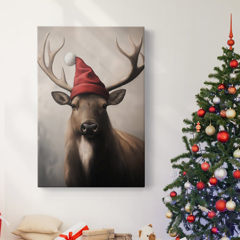 Art des Fêtes de Noël - Toile tendue avec châssis - Série 2-CCDXVI, 48" H x 32" W