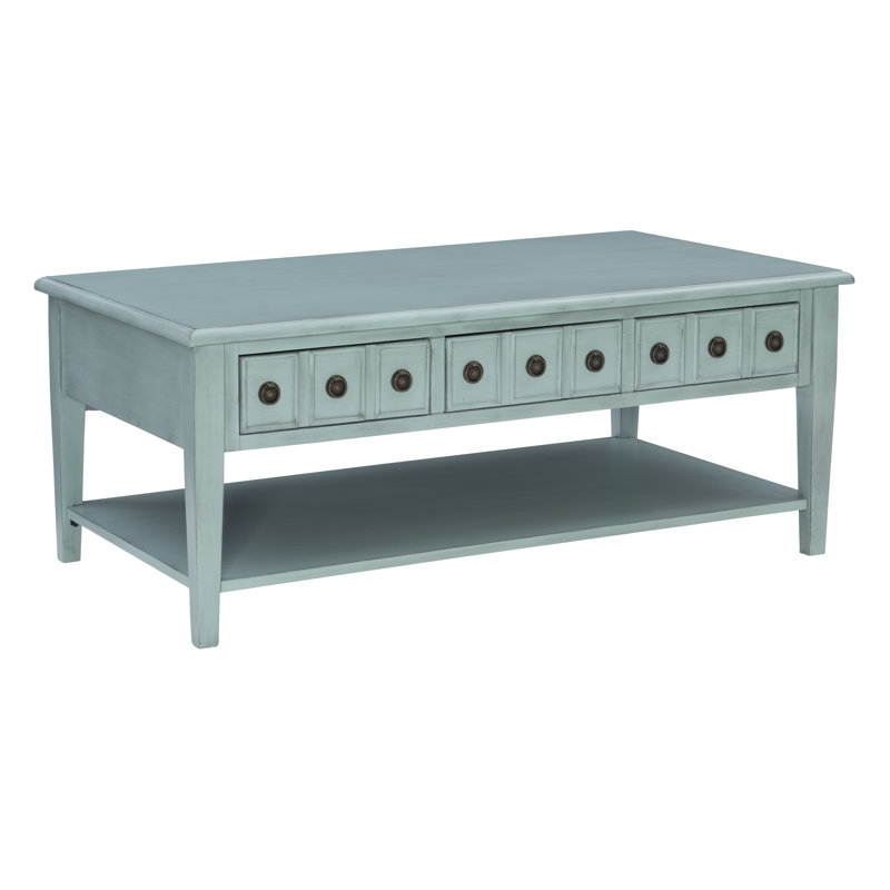 Alfonzo Coffee Table by Sand & Stable, Teal