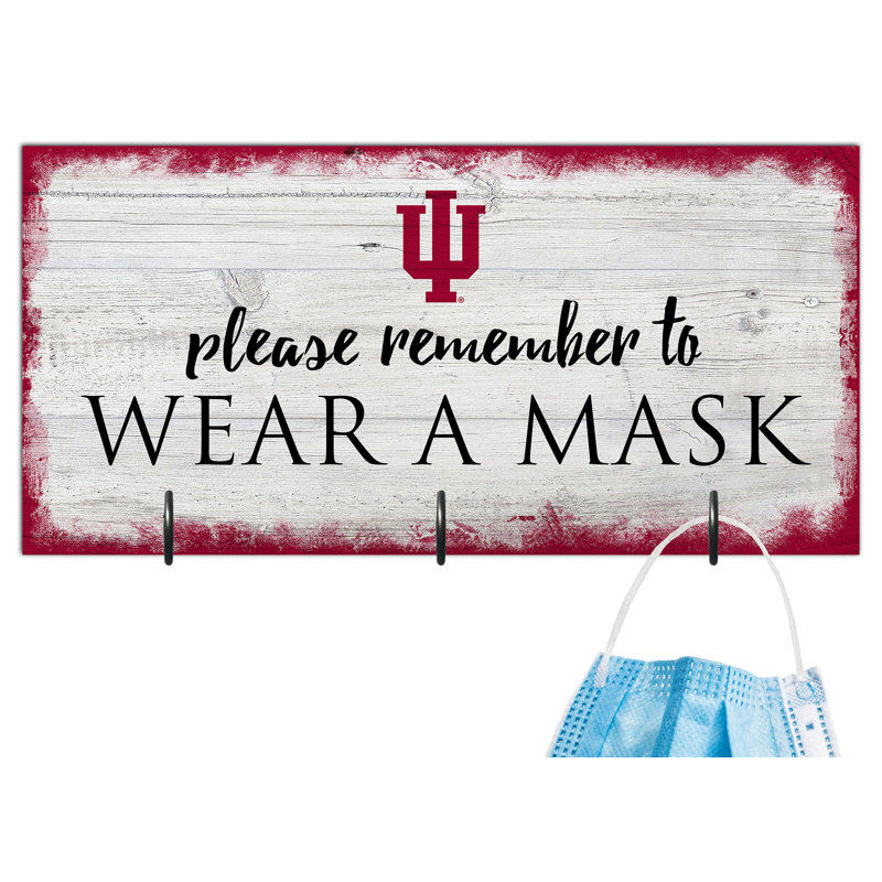 3 - Hook Wall Mounted Coat Rack, Indiana