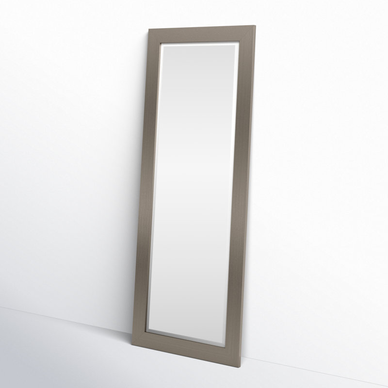 Miroir pleine grandeur Tacony, H 63 po x l 25 po, Argent