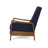 Munro Manual Club Recliner 24.75'' Wide Wood Hand Manual Club Recliner   24.75” W x 35.00” D x 37.75” H -337179113-337179110