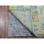 Tapis de couloir en laine noué à la main 2 pi 0 po x 15 pi 7 po gris Oushak