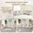 Beige Chenille Curved Sectional, Boneless Couch with 4 Pillows.Free Assembly-151365261