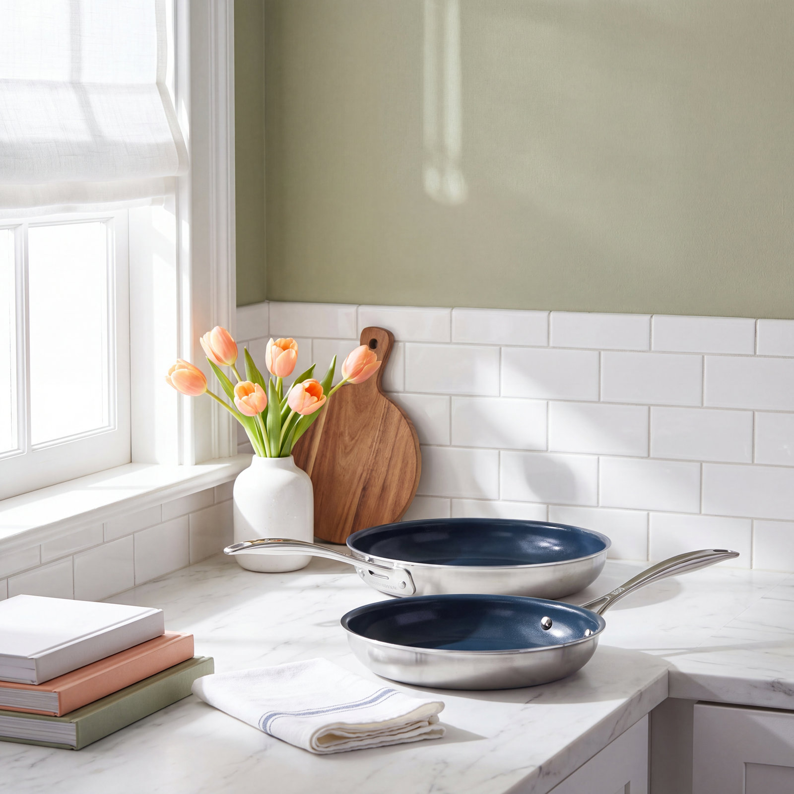 ZWILLING Clad CFX 2-Piece Frying Pan Set