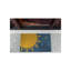 Paillasson Natural Coir, bonjour 17 x 29, Hello Sunshine, bleu