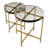 Haymann Glass Top Nesting Tables