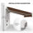13' X 8' Retractable Awning, Patio Awnings, Sunshade Shelter W/ Manual Crank Handle, UV & Water-Resistant Fabric And Aluminum Frame For Deck, Balcony, Yard, Coffee Brown-125181373-125181345