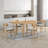 Extendable Solid Wood Dining Set-1608544759-1602810746