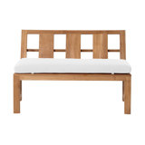 Ilarie Outdoor Teak Bench