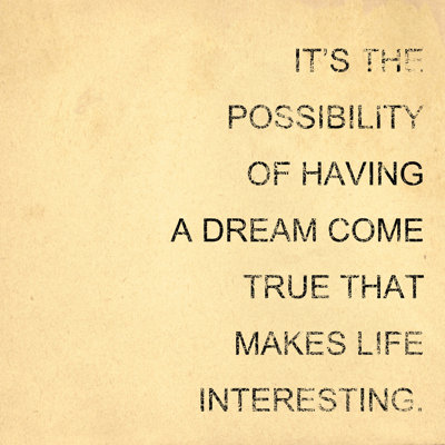 " Dream Come True "