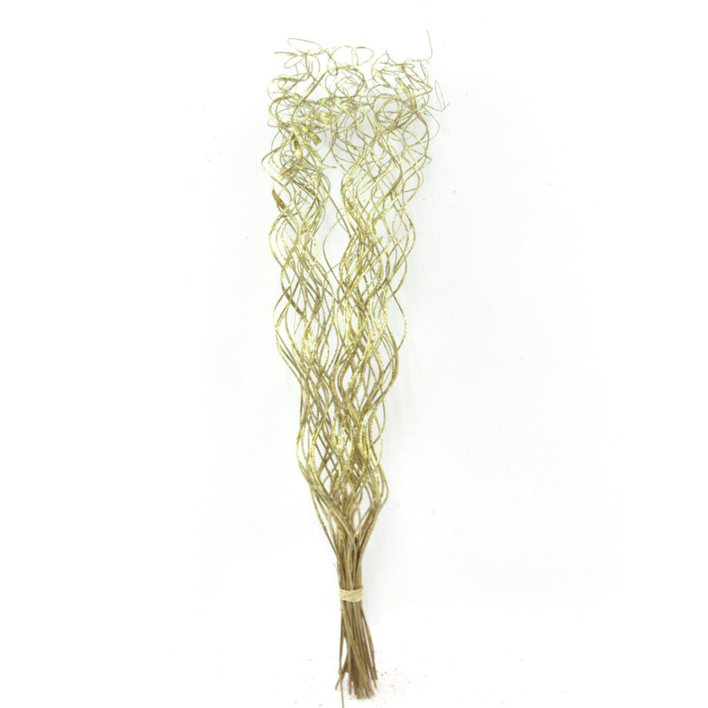 Glittered Curly Ting, Gold