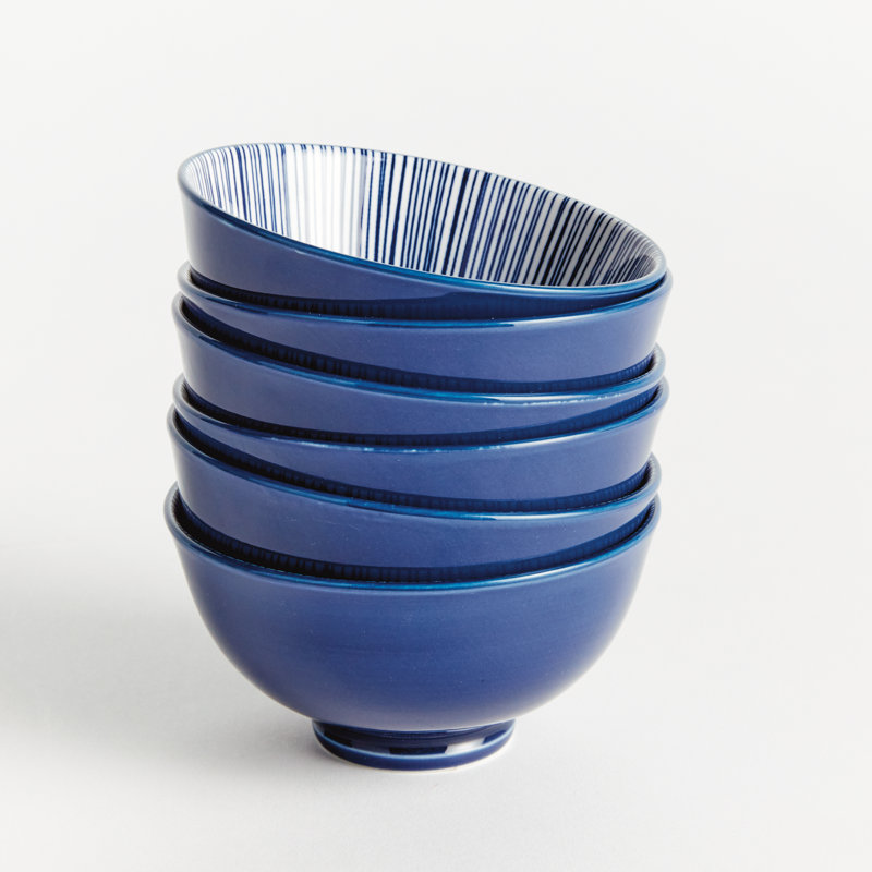 Ensemble de 6 bols de 4,75 po Halstad