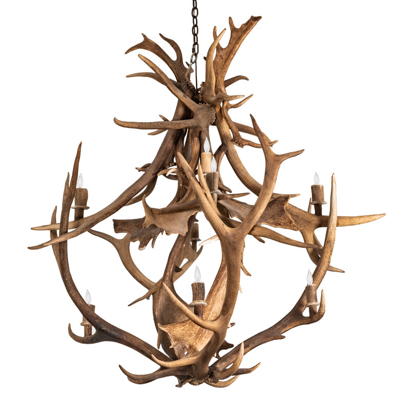 Rustic Lodge 10 - Light Chandelier