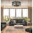 Dahlonega Flush Mount-27969555-27969552