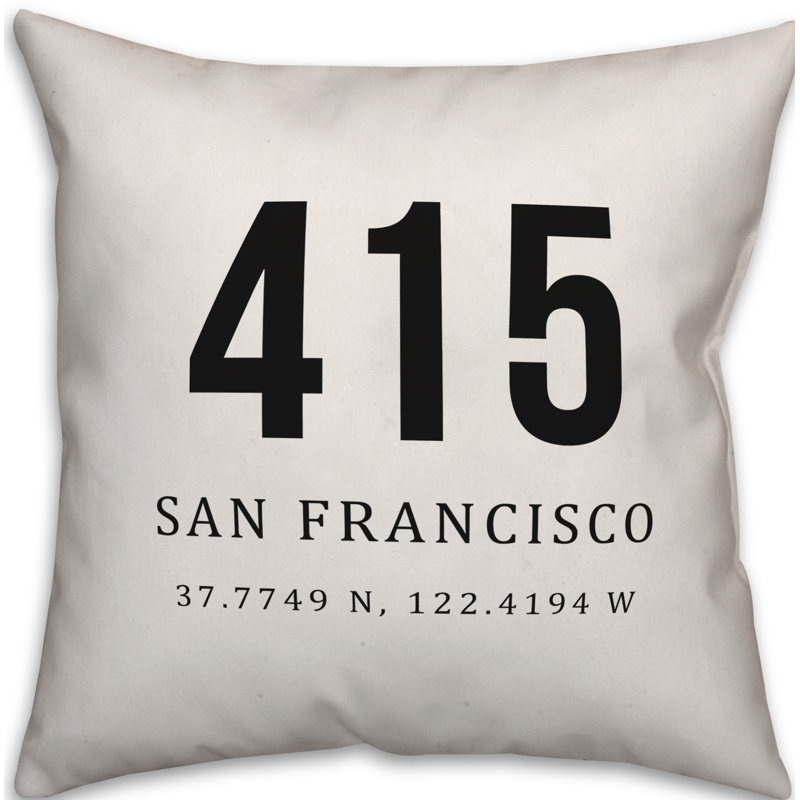 Outdoor Reversible Throw Pillow