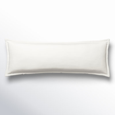 Stella Solid Faux Silk Velvet Romantic Western 14x42 inch Long Lumbar Pillow