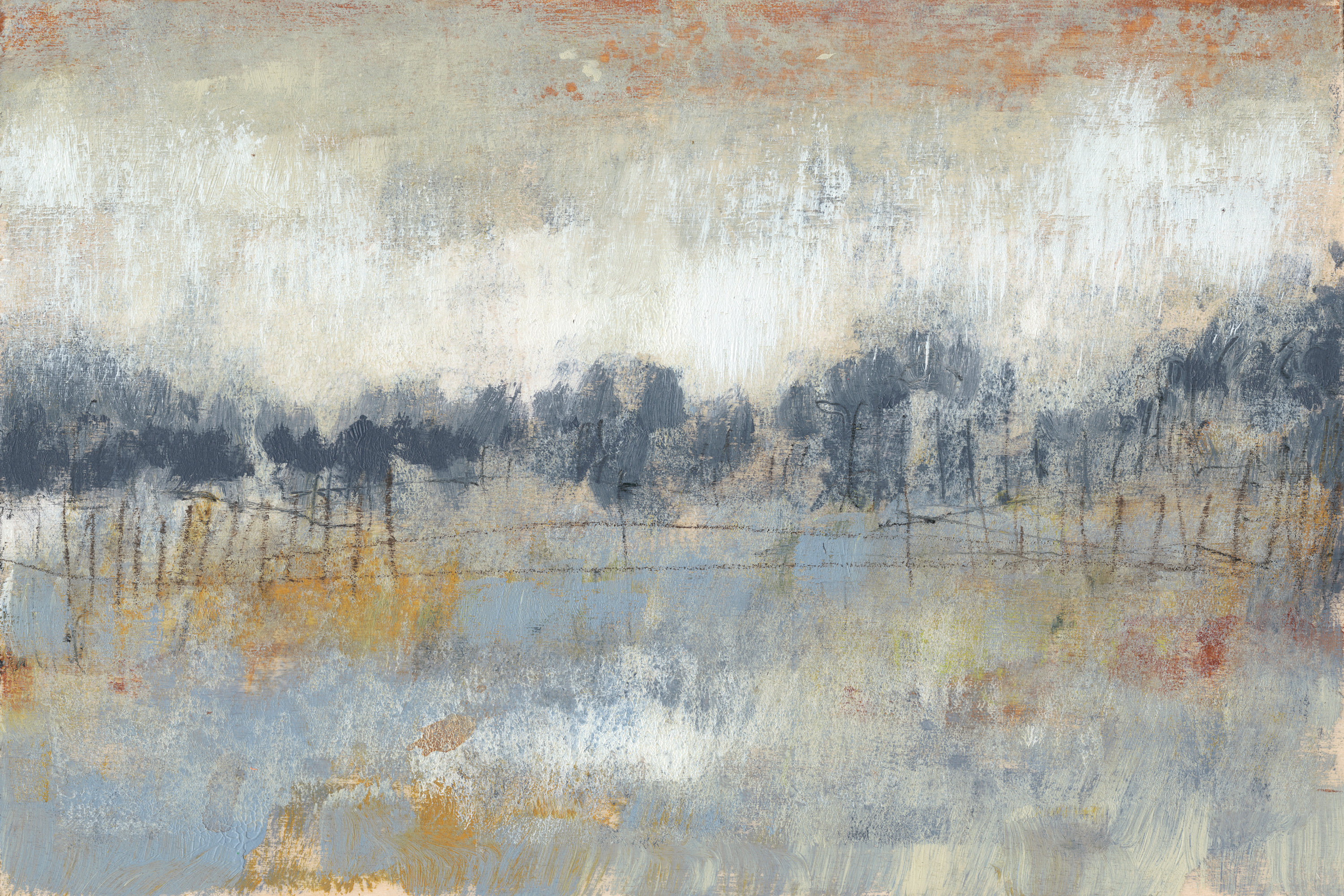 Andover Mills™ Cool Grey Horizon II by Jennifer Goldberger