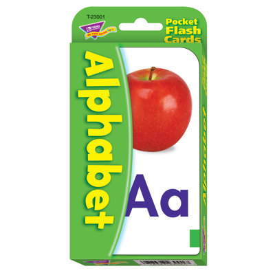Pocket Alphabet Flash Cards