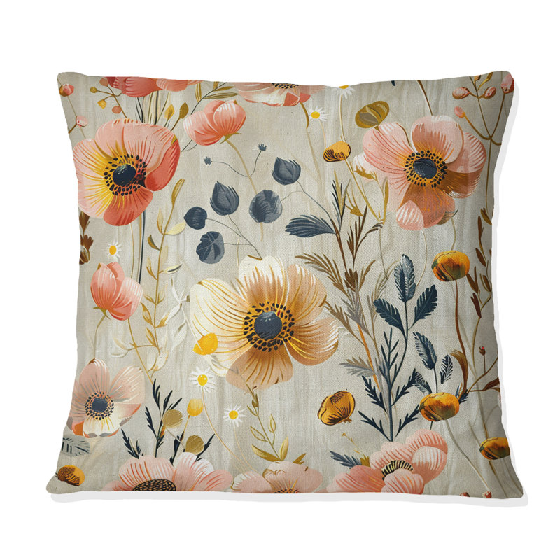Coussin Pastel, H 16 po x l 16 po