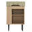Bathroom vanity with Sink and Right Side Storage-5371707