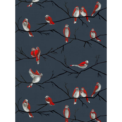 Flock of Lovebirds