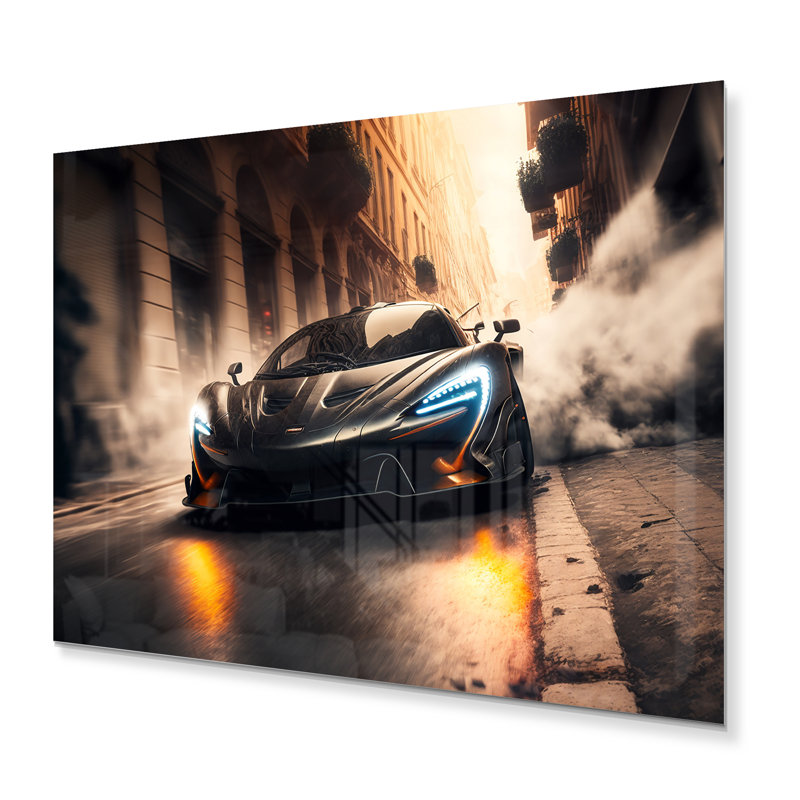 Décoration murale McClaren, H 34 po x l 44 po