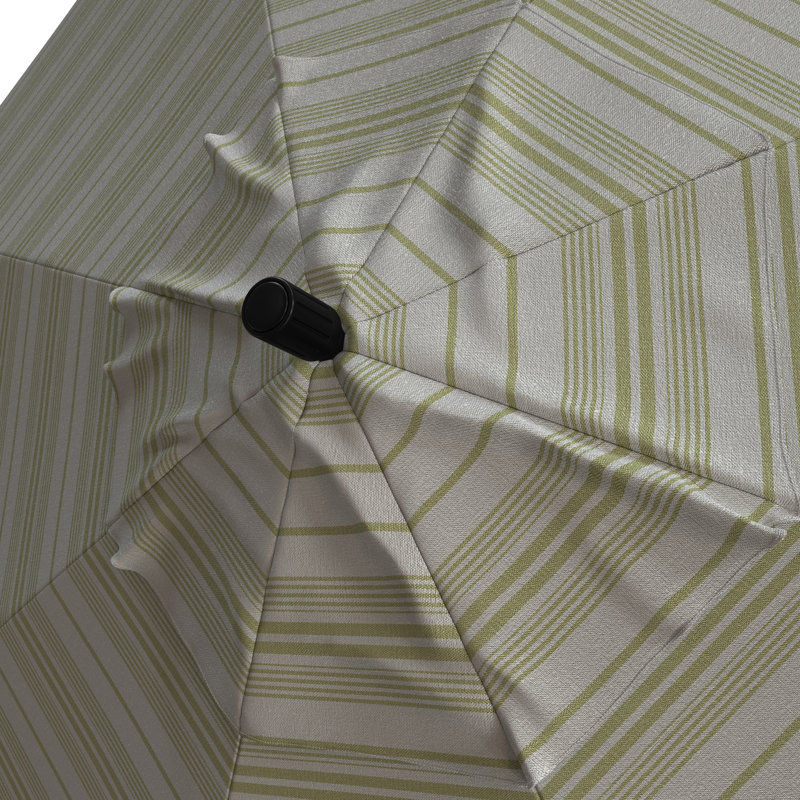 Parasol de marché 9 pi x 9 pi Austan, Welfleet Basil Outdura®