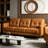 3‑Seater Top Grain Leather Sofa