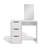 Sherial Vanity with Mirror and 3-Drawer