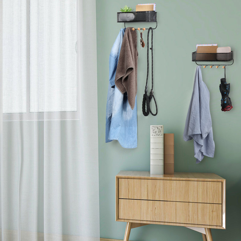 Porte-clés mural avec paniers muraux Jonibek