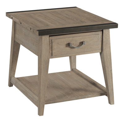 Monongah Solid Wood End Table