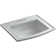 Archer® Vitreous China Rectangular Drop-In Bathroom Sink with Overflow