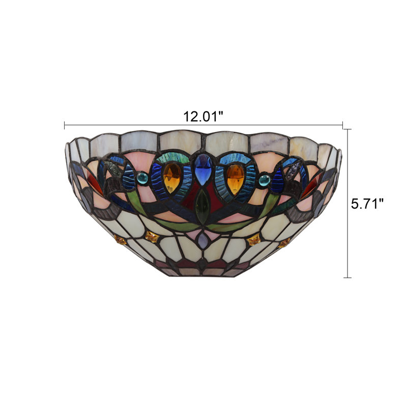 Zainab Glass Flush Mounted Sconce