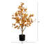3 pi. Arbre artificiel eucalyptus d'automne