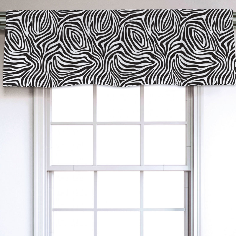 Sateen Ruffled Window Valance