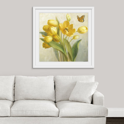 «Heldana Yellow French Tulips 'Danhui Nai, reproduction d'art