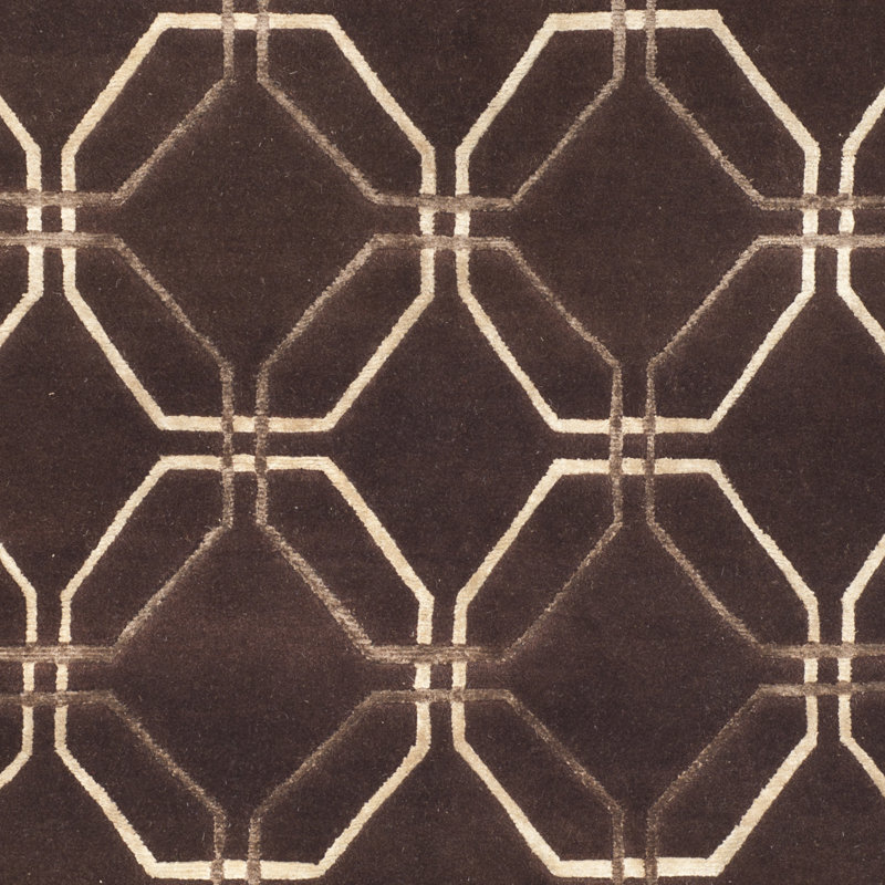Tibetan Hand Knotted Wool Rug, Rectangle 6' x 9'