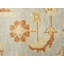 Tapis de couloir oriental bleu clair Oushak Chobi