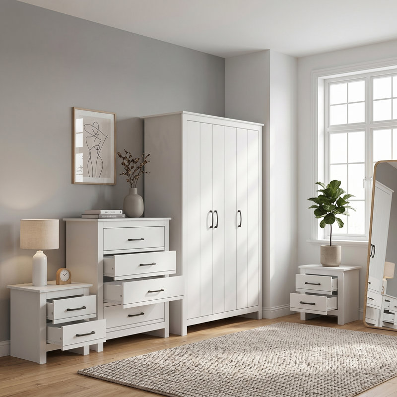 LIMESTONE Piece Bedroom Set, White