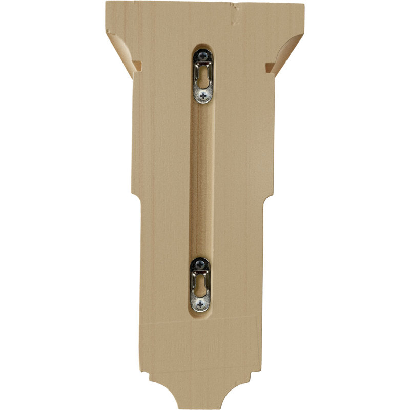 Grand corbeau en bois de 6 po x P 6 3/4 po x H 12 po (lot de 2), Hévéa