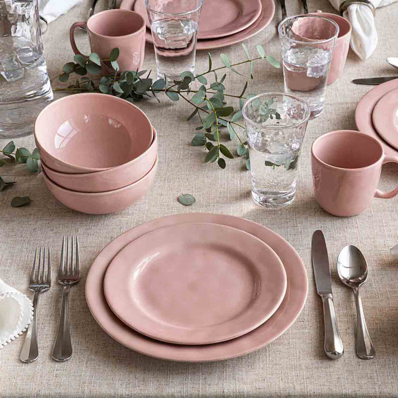 Puro 16 Pieces Place Setting, Blush