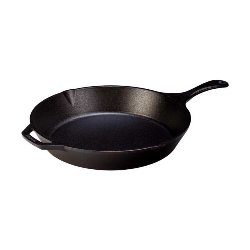 Lodge Logic Cast Iron Skillet 13.25 in. Black, 13.25"
