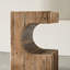 Solid Wood End Table