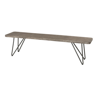 Worden Metal Outdoor Bench
