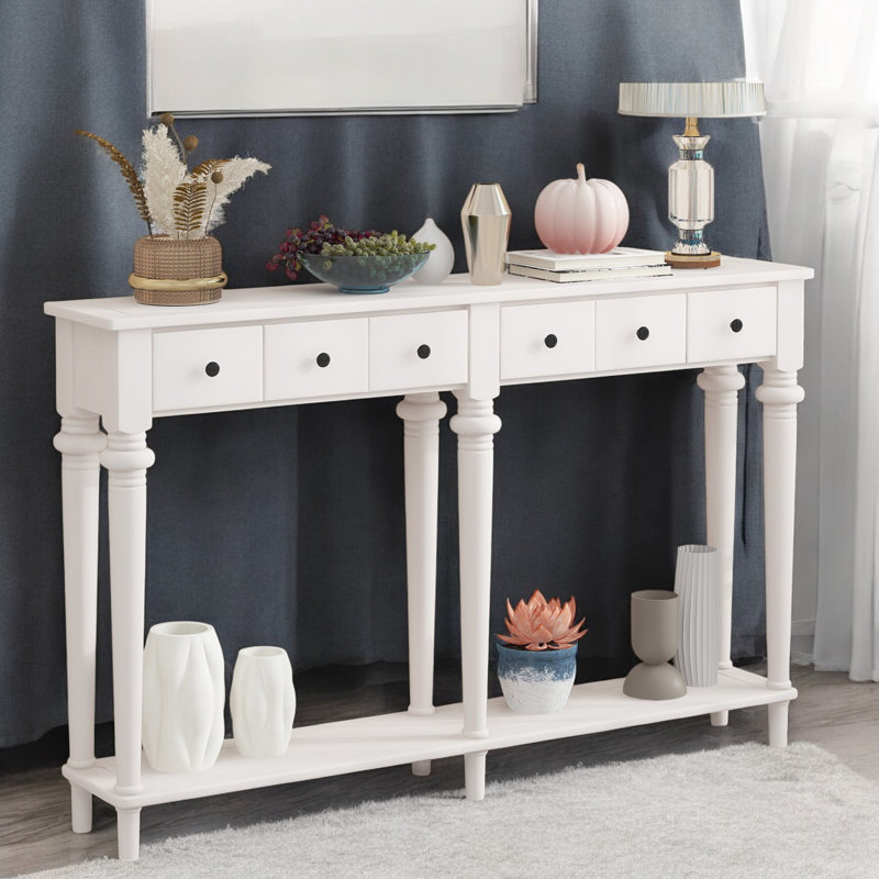 Donnovan 59.8" Console Table, White
