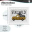 «Stay Wild Moose Truck», reproduction sous verre encadrée, design par lettré et doublé-117150971-117150975