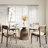 Amberly Luxurious Round Dining Table | Travertine & Stone Top With Solid Wood Base – Modern Design For Home & Entertaining-1414068243-1414070253